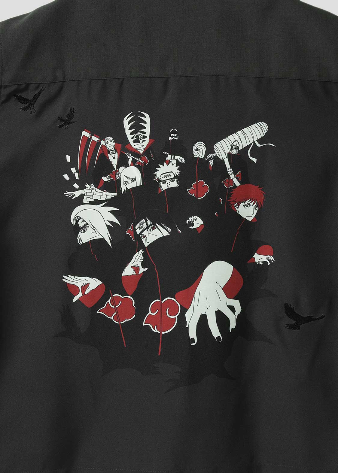 暁”｜ビッグシルエットオープンカラーシャツ｜ユニセックス｜グラニフ