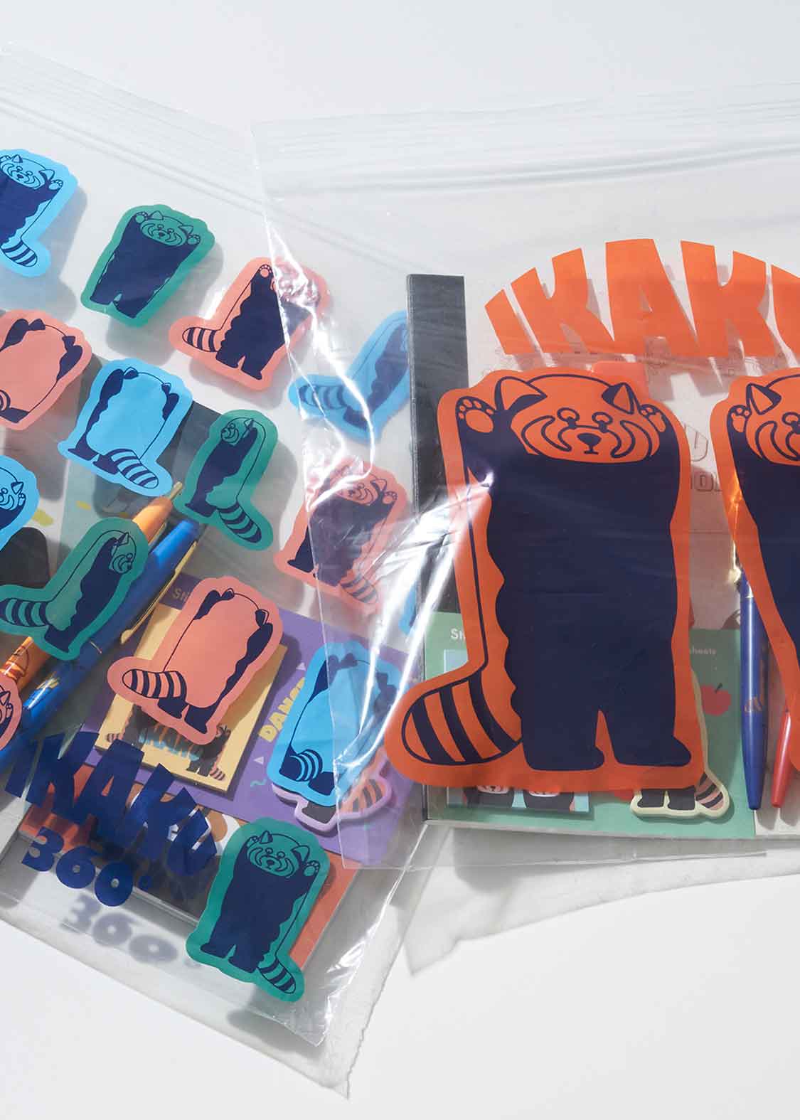 イカク｜ダブルジップバッグL｜グラニフ(graniph)公式オンラインストア