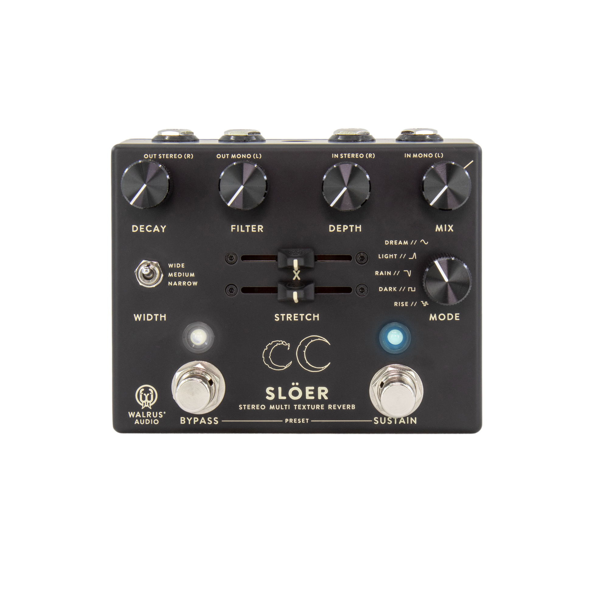 Walrus Audio Slöer Stereo Multi Texture Reverb – Cicada Sound