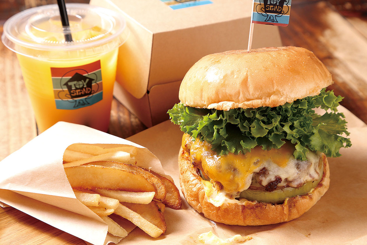 海*ん様 ハンバーガー型マルチケース（大） 海*ん様 ハンバーガー型