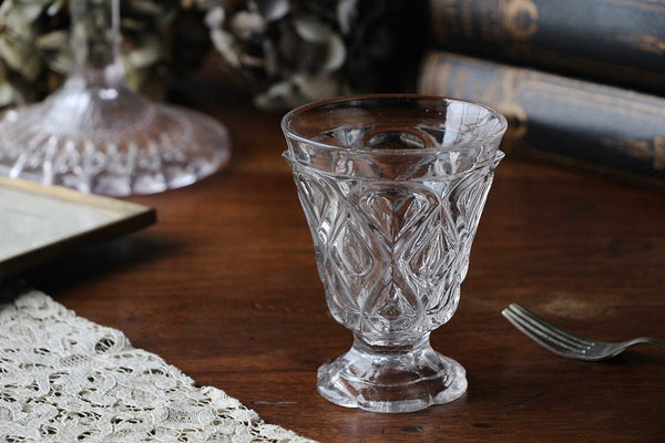 パフェグラスにもなるゴブレット（高さ10.5cm） フランスアンティーク