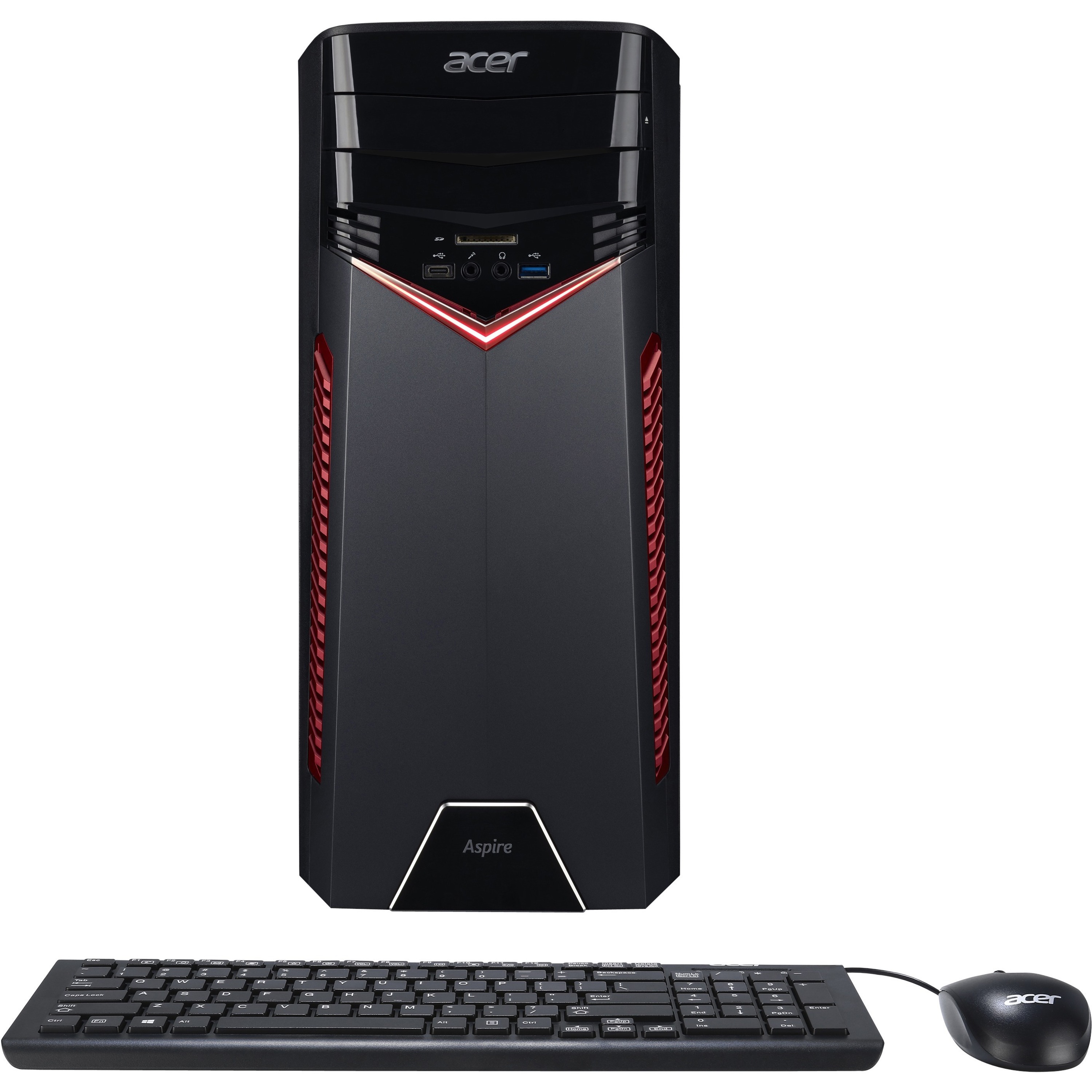 Acer Desktop Computer Aspire GX-281-UR12 AMD Ryzen 7 1700X 16GB