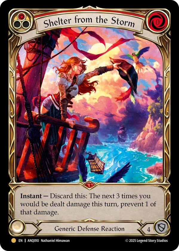 FaB 嵐からの避難/Shelter from the Storm 英語 FAB Shelter from the