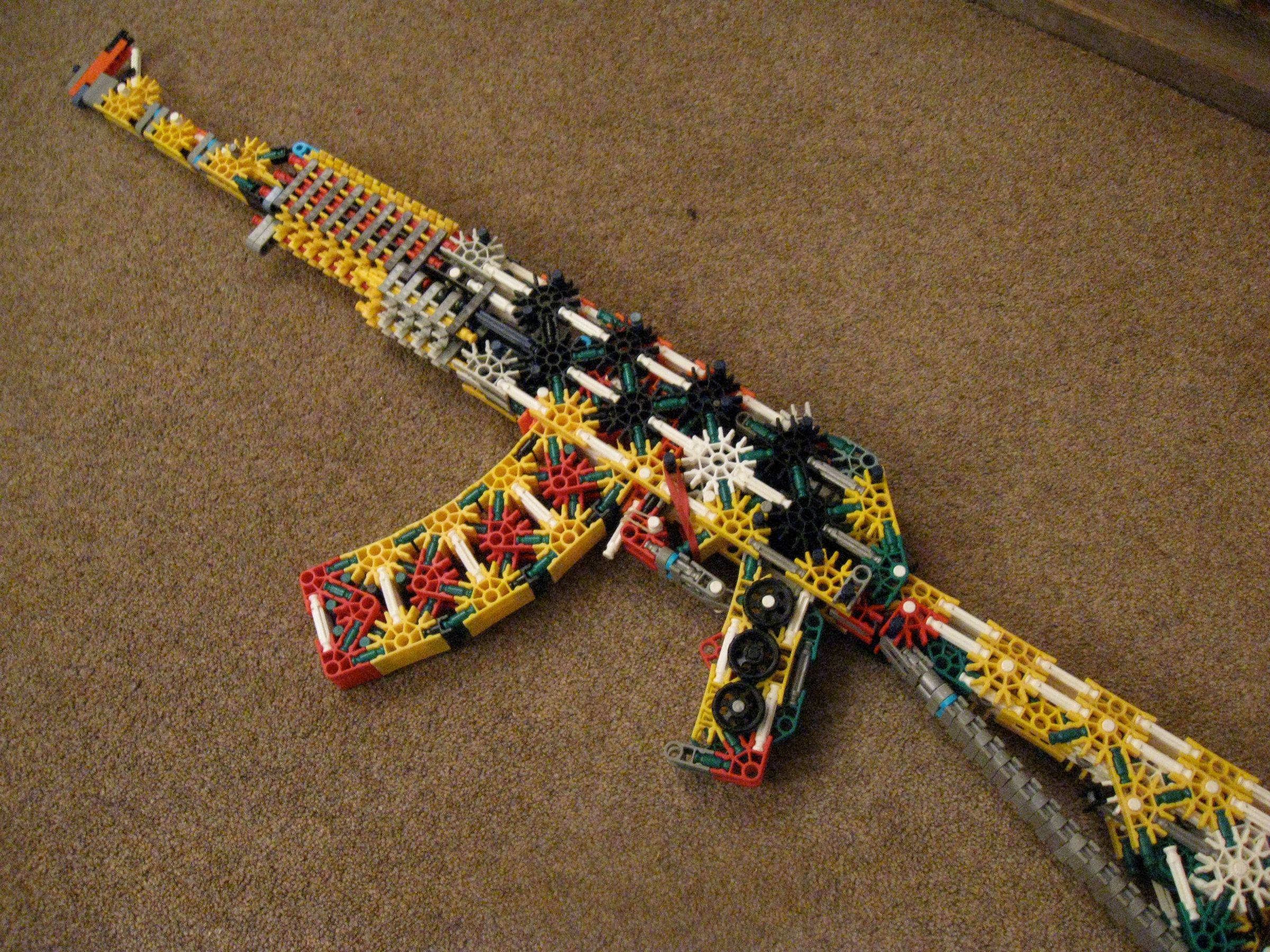 K'nex AK-47 Model - Instructables