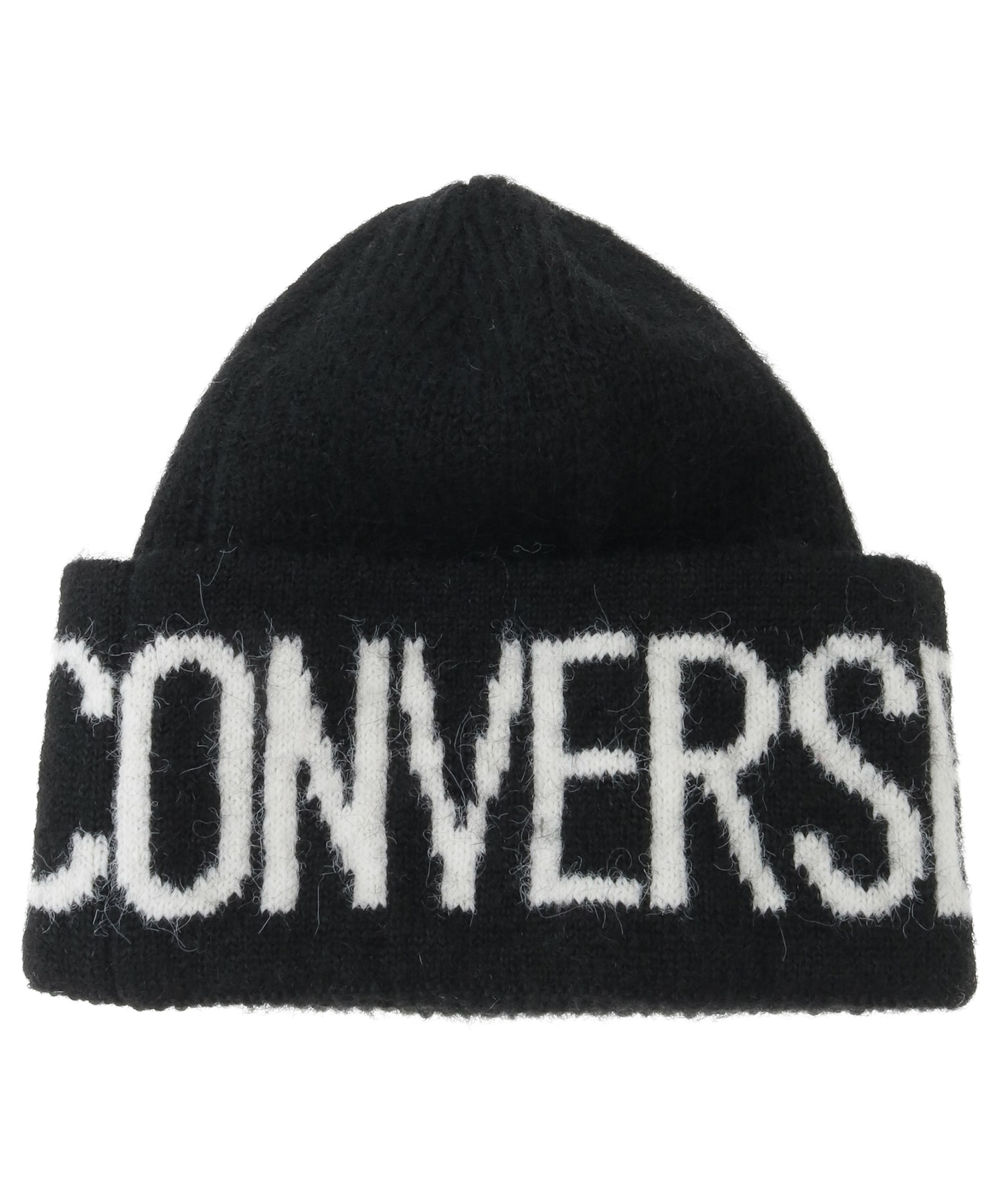MOHAIR-LIKE LOGO KNIT CAP｜CONVERSE TOKYO (コンバーストウキョウ