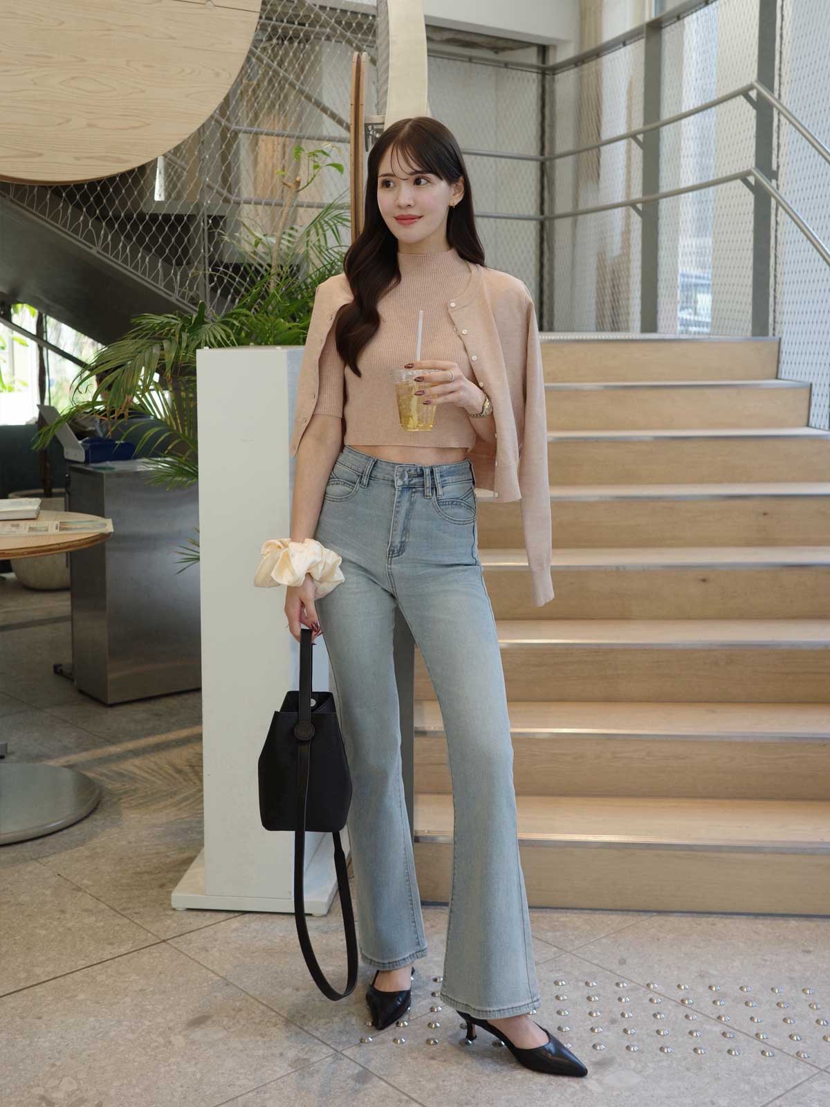 ミルキーカラーボリュームニット | ACYM ONLINE SHOP