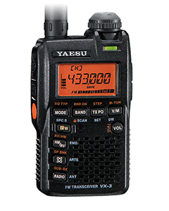 VX-3（生産終了） | アマチュア無線【八重洲無線】