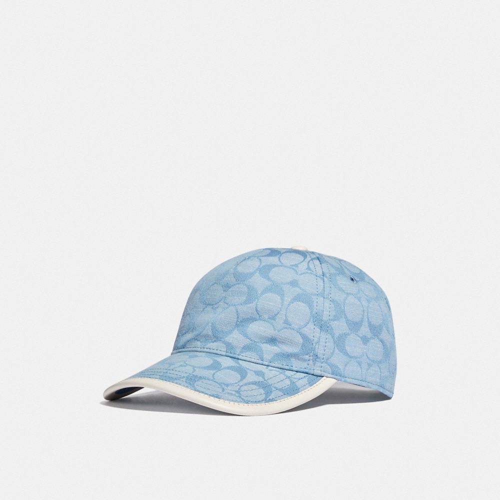 COACH® | Signature Chambray Baseball Cap