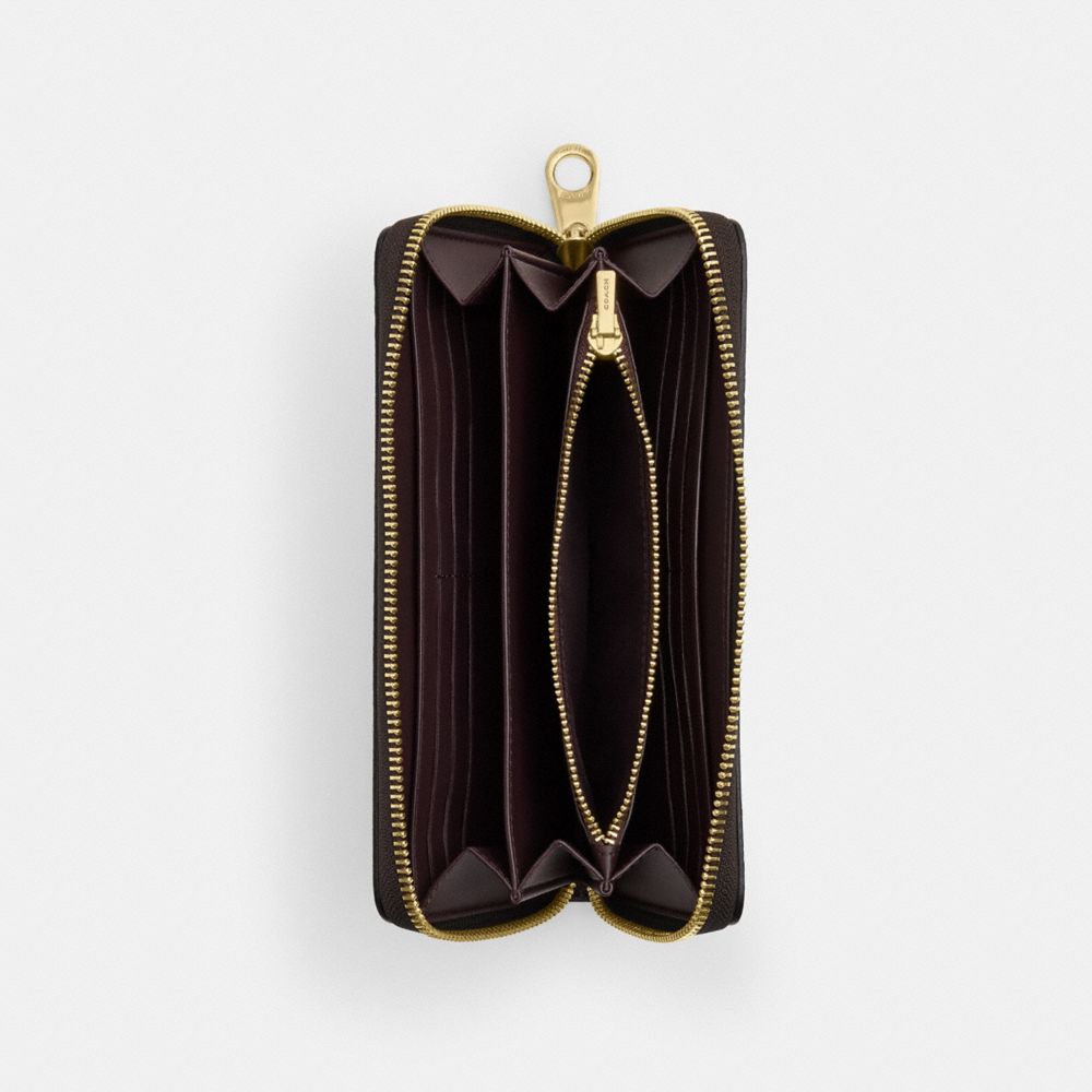 公式】コーチアウトレット | ロング ジップ アラウンド ウォレット