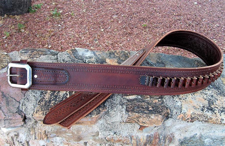 Classic Western Gunbelt, Plain or Border Tooled