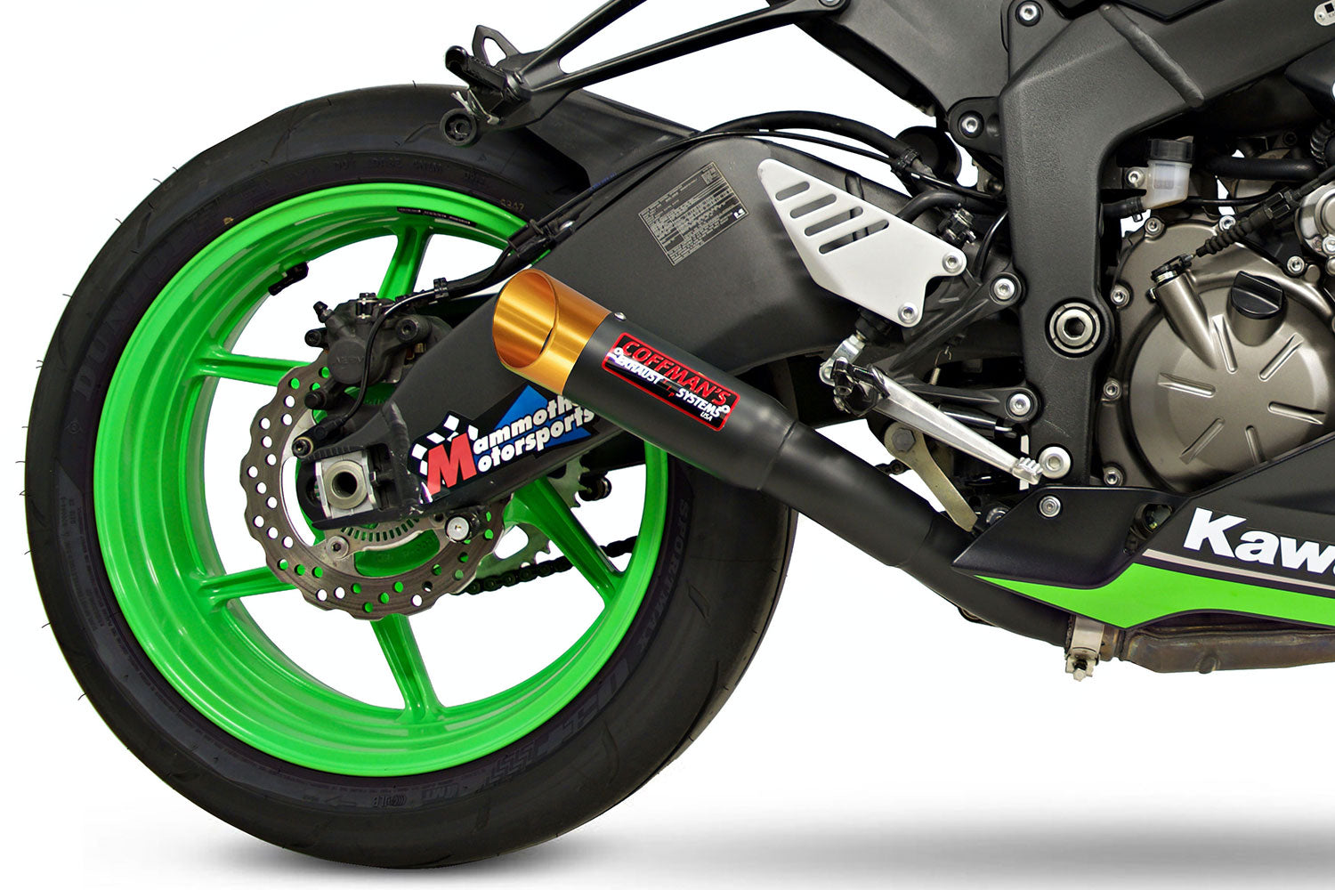 2009-2026) Coffman Slip-On Exhaust Kawasaki Ninja ZX6R ZX-6R ZX-636
