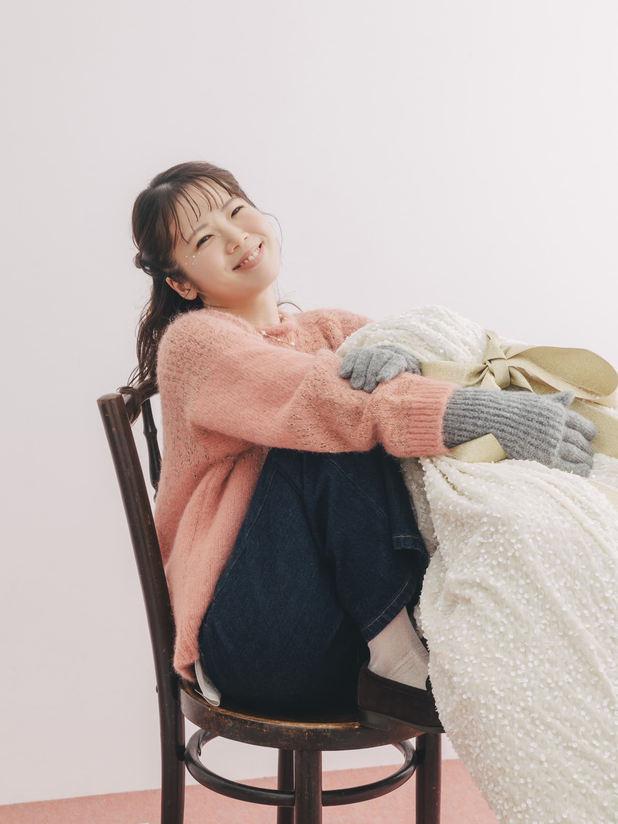 YUNA SANTA】イルミネーションニット | 小柄・低身長女性向け