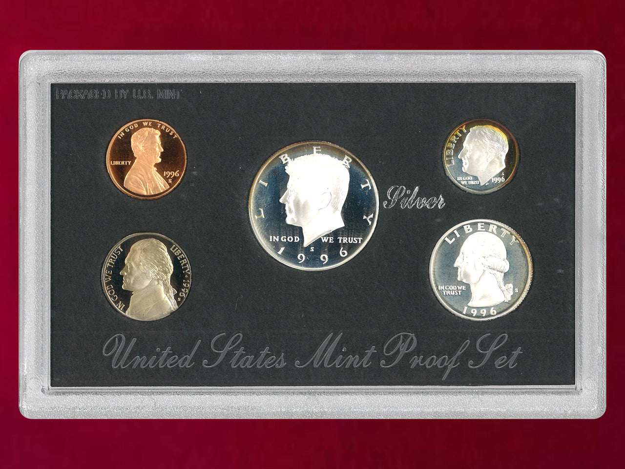 アメリカ】プルーフセット 5枚組 1996［C-0000204］ – ワールド