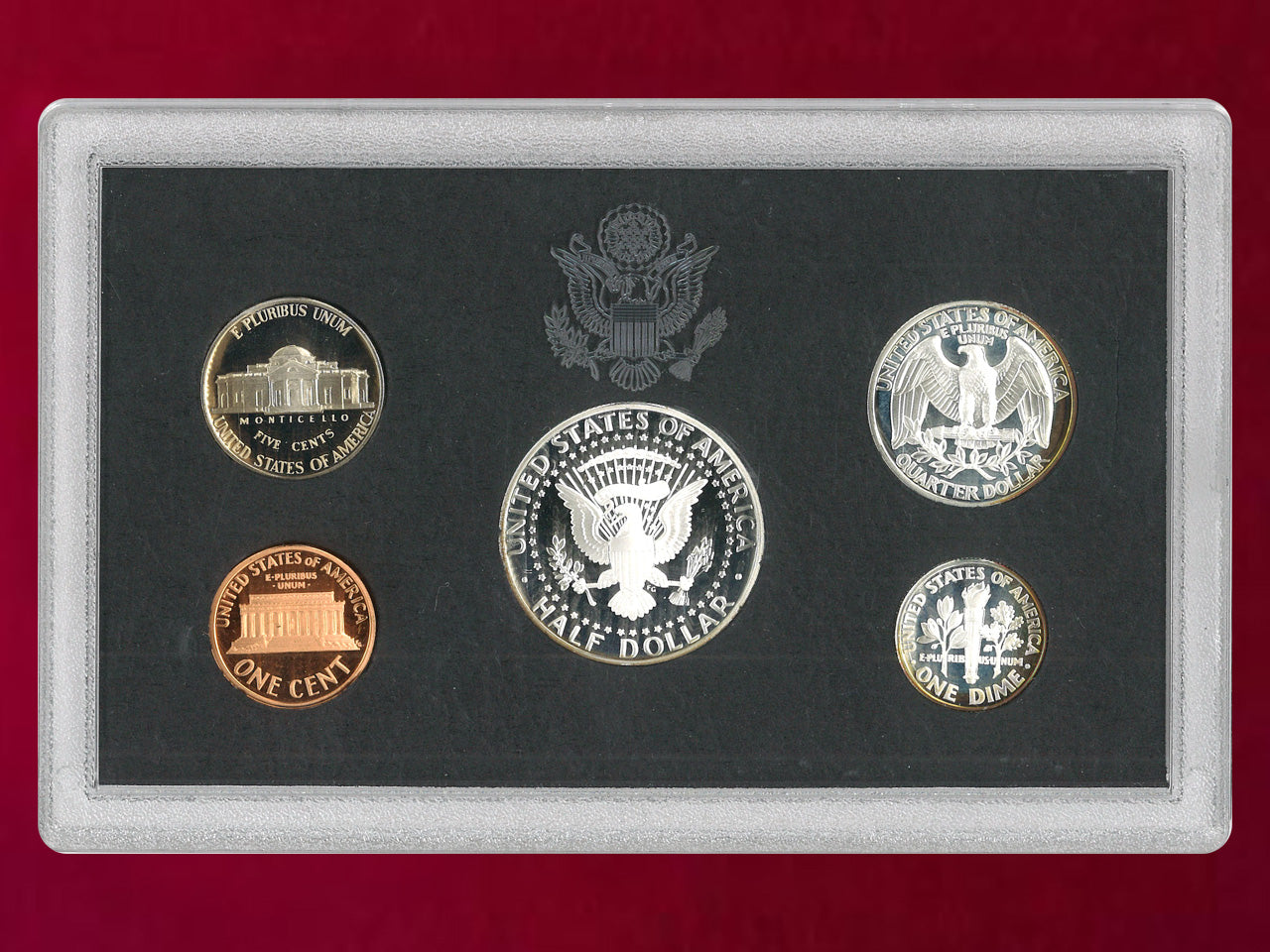 アメリカ】プルーフセット 5枚組 1996［C-0000204］ – ワールド