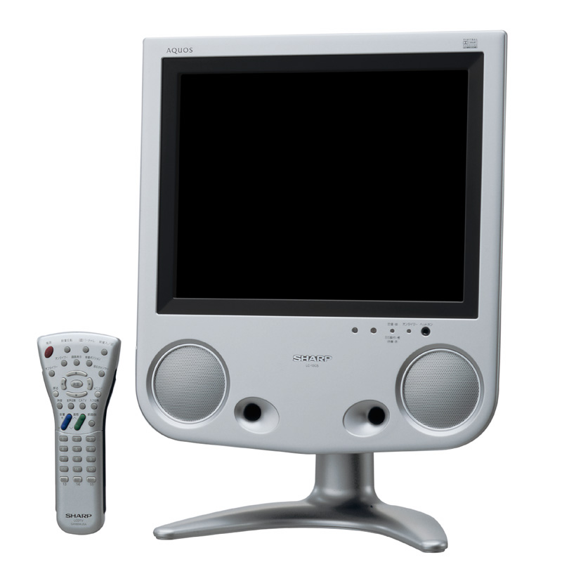 【SHARP/シャープ】液晶カラーテレビ　LC-13C5-S 通電確認済 SHARP LC-13C5 液晶テレビ 13型(13インチ) 喜多俊之デザイン AQUOS