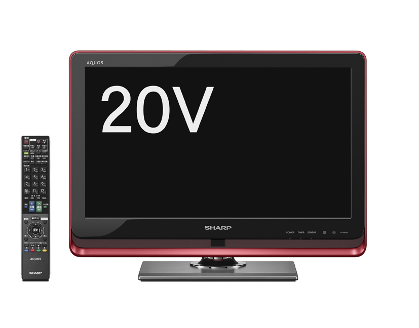 地上・BS・110度CSデジタルハイビジョン液晶テレビ“LED AQUOS”<LC