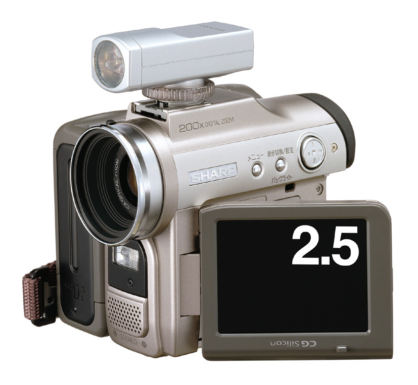 新品　 SHARP 液晶デジタルビデオカメラ VL-Z900 液晶デジタルビデオカメラ“Viewcam Z”<VL-Z900><VL-Z300>
