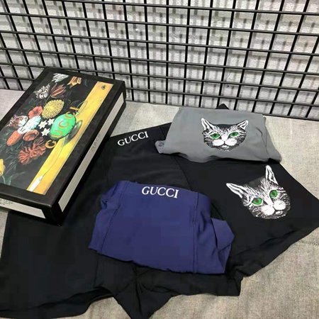 グッチ メンズ 下着 シームレスショーツ 3枚セット gucci 着跡無し