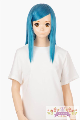 ストレート45cm A - ジェントルブルー(限定色) | ウィッグ 青