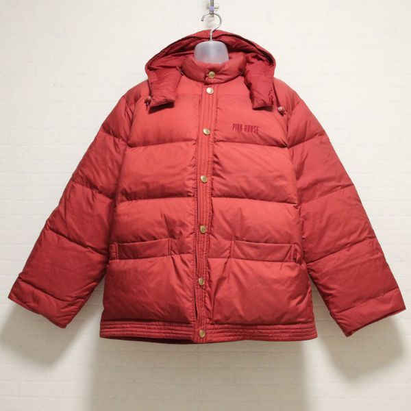 赤フード付きダウンコート - ピンクハウス通販｜リサイクルブティック