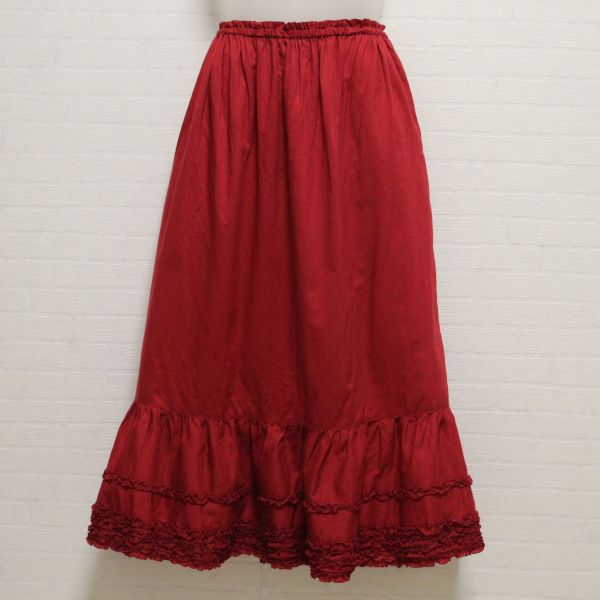 赤ピコフリルローンペチコート - ピンクハウス通販｜リサイクル