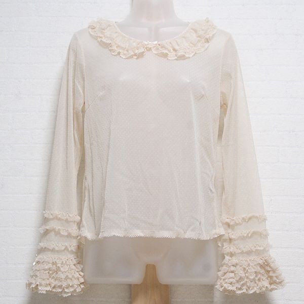 生成ドットチュールブラウスセット - ピンクハウス通販｜リサイクル