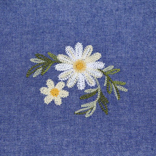 ブルーマーガレット刺繍ワンピース - ピンクハウス通販｜リサイクル