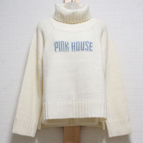 生成ロゴタートルセーター - ピンクハウス通販｜リサイクルブティック