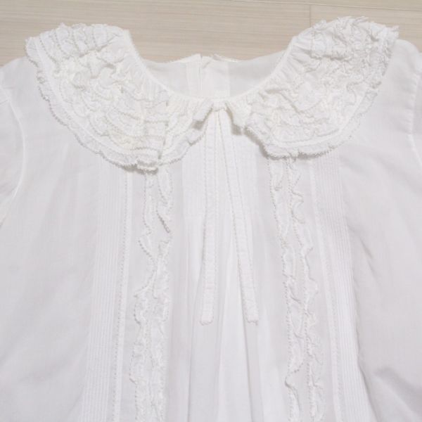 白リバイバルブラウス - ピンクハウス通販｜リサイクルブティックClub