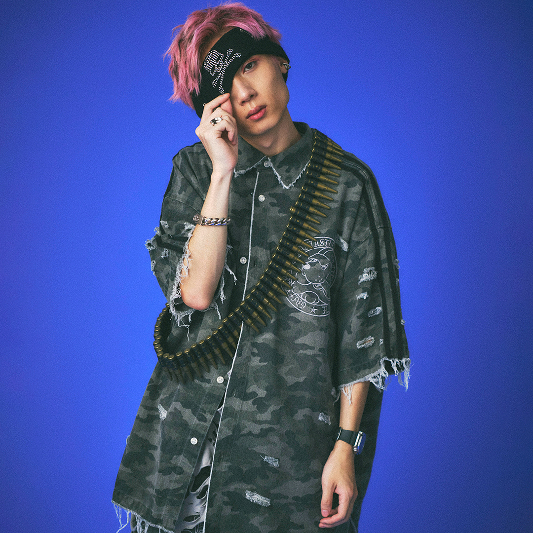 株式会社ク・ラッチ / カモフラかも？ボロボロシャツ 152200