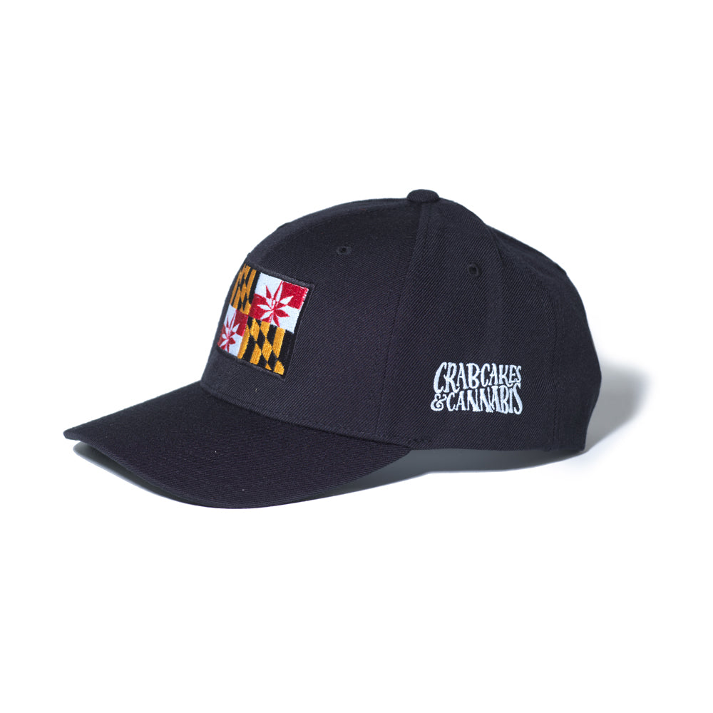 C&C Maryland Snapback – Crabcakes & Cannabis