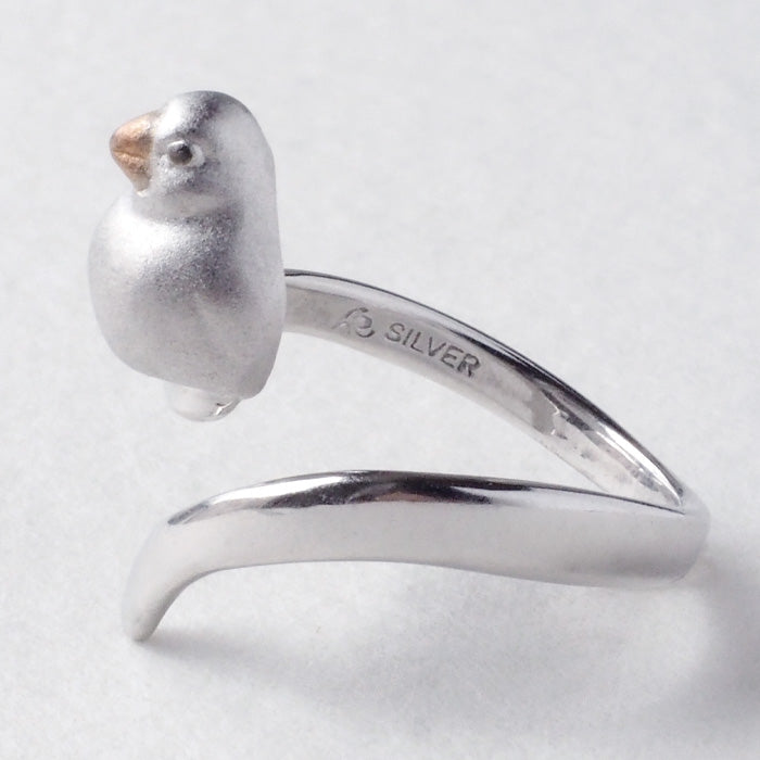 naturama(ナチュラマ) もち文鳥リング シルバー925 [AR92] — クラフト