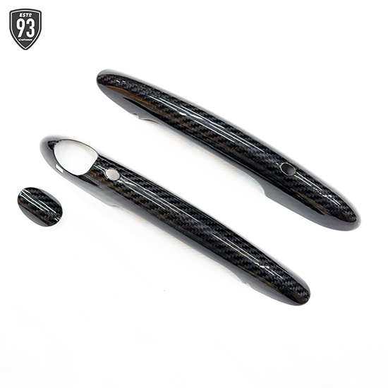 93SELECT F系MINI専用ドライカーボン ドアハンドルカバー(艶あり