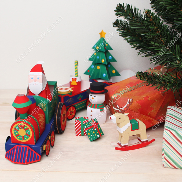 クリスマストレイン - 動くおもちゃ / しかけおもちゃ - おもちゃ