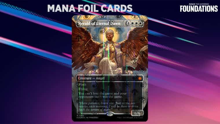 MTG】新Foil「マナ・フォイル」がファウンデーションズで登場！マナ