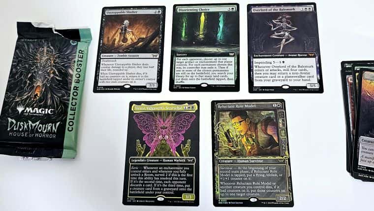 MTG】ダスクモーン：戦慄の館のナイトメアBundleを開封してみた！特別