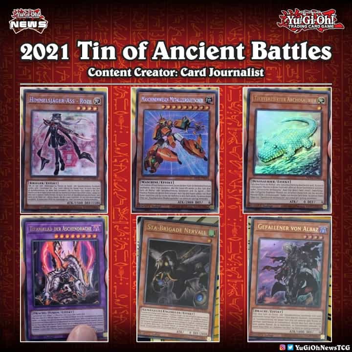 遊戯王】2021 Tin of Ancient Battlesが2021年9月17日に発売！｜CUBEの部屋
