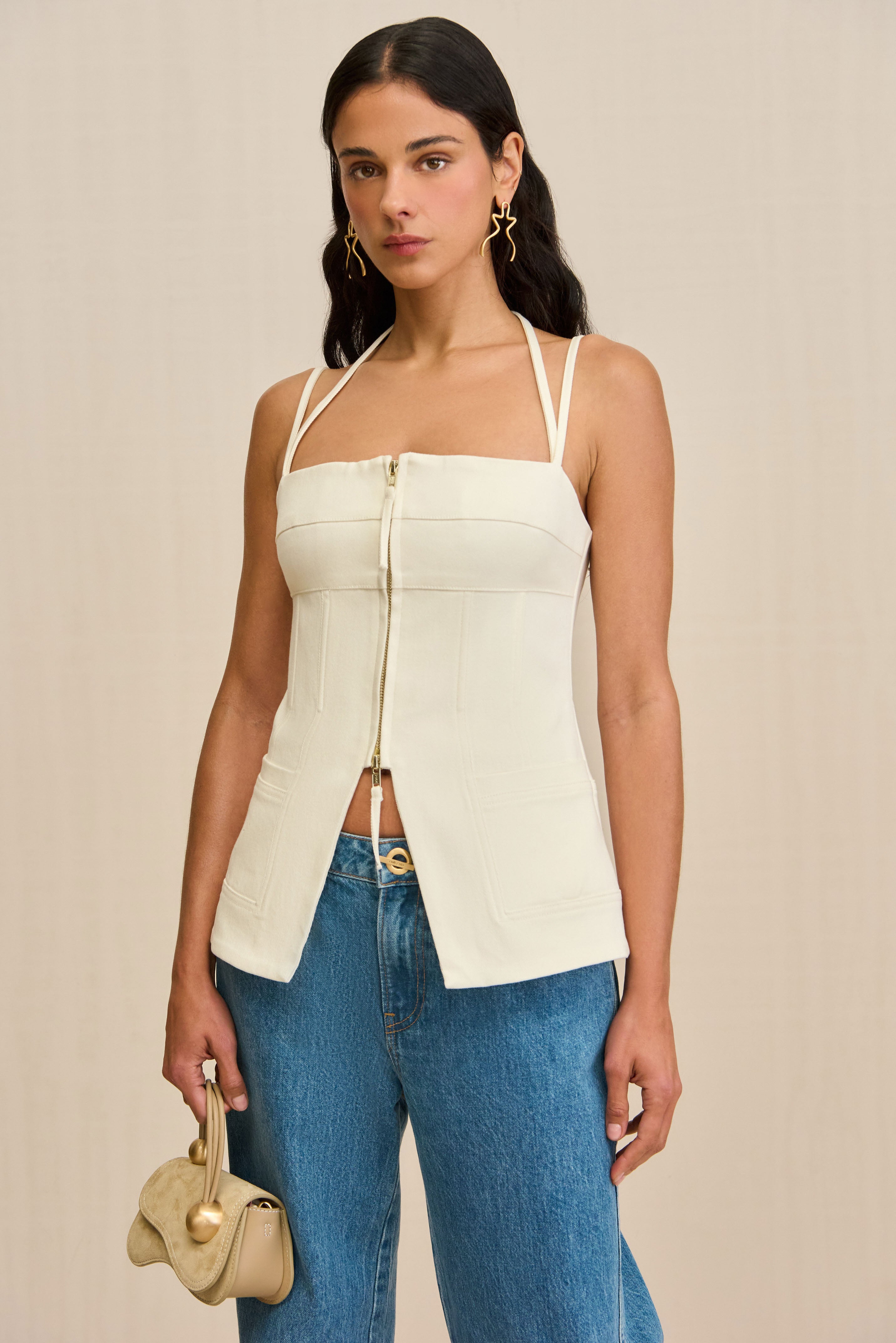 KATELLA TOP - OFF WHITE – CULT GAIA