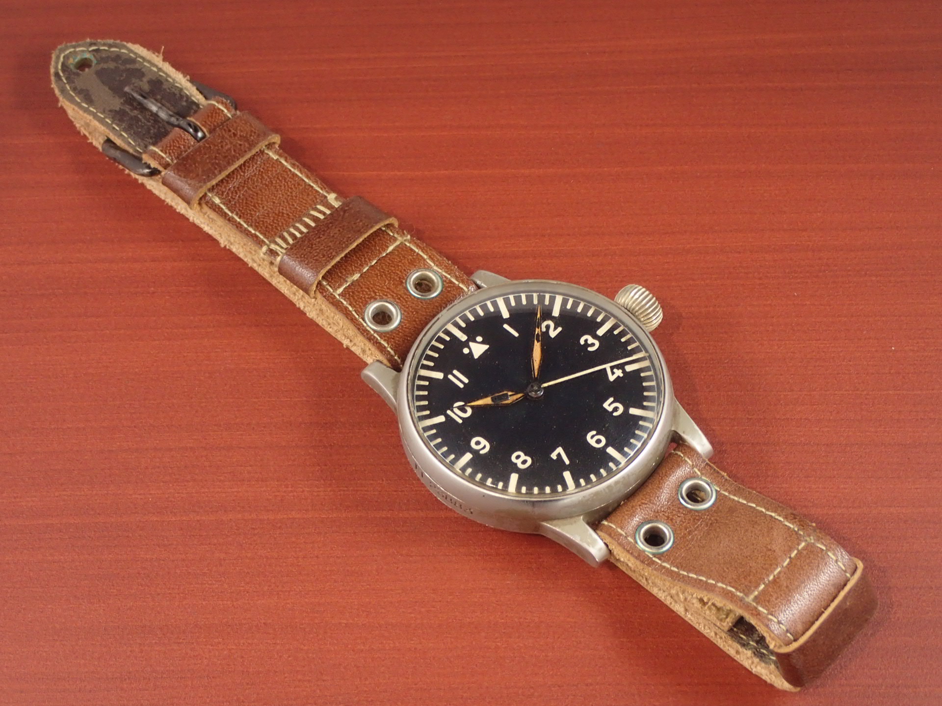 ランゲ＆ゾーネ ドイツ空軍 Bウォッチ タイプA 偵察機用時計 第二次