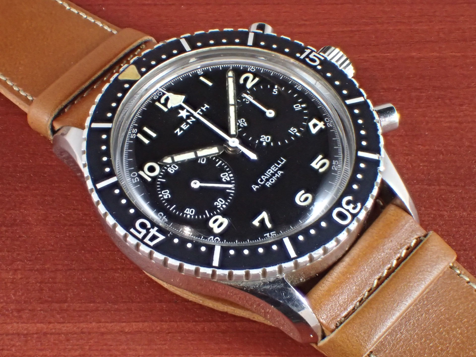 ゼニス イタリア空軍 クロノグラフ TIPO CP-2 未支給品 1960年代