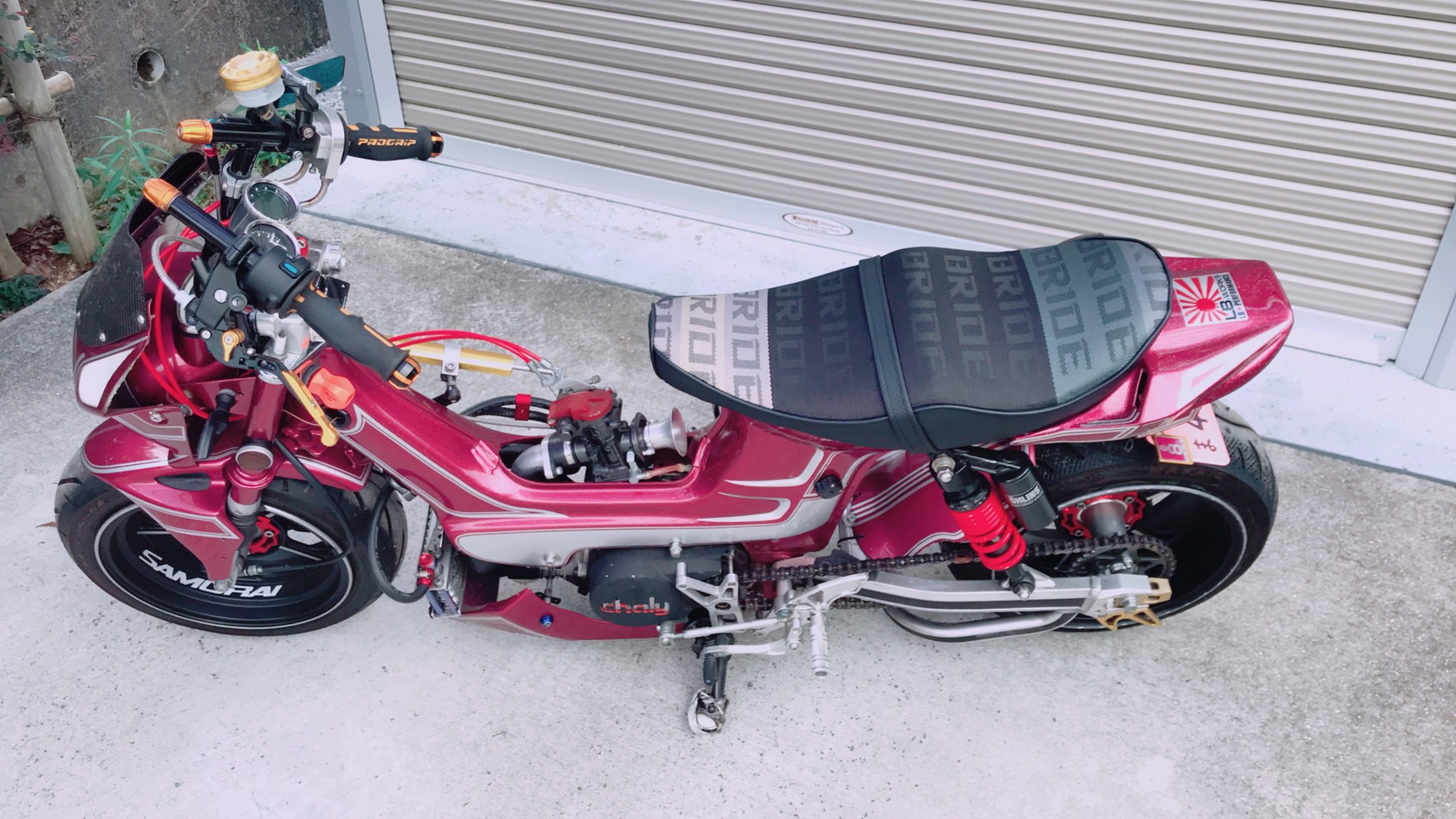 ホンダシャリーのシート張替え