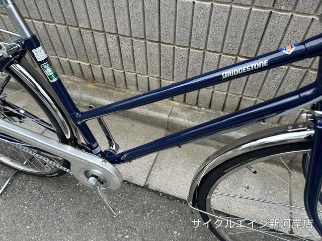 在庫限りの限定カラー！）ブリヂストンの「エグゼシティ27インチ」展示