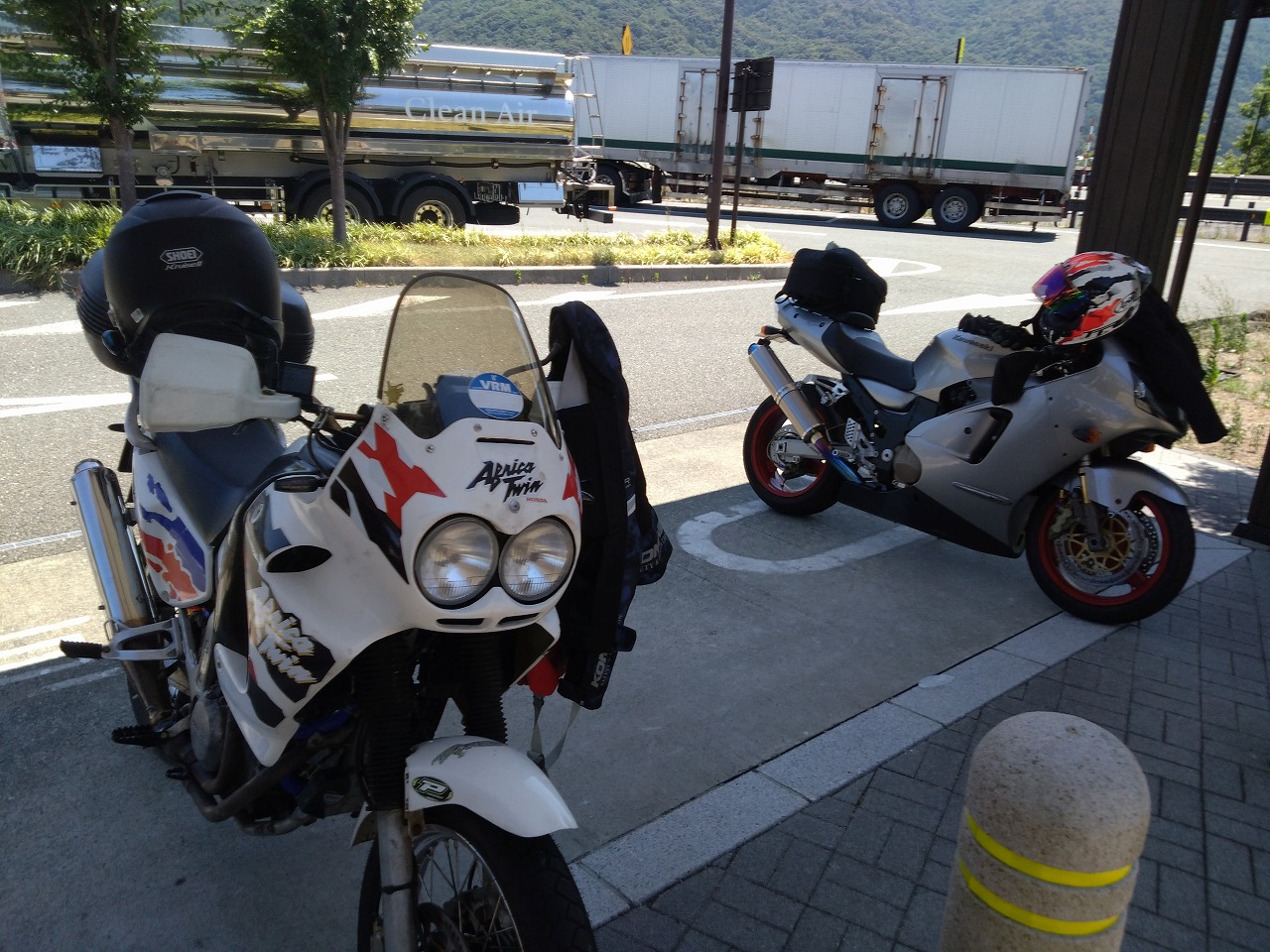 ZX-12R 第31回 梅雨明けオフツーリング2025 1日目 温泉×グルメ45 - D-EVO