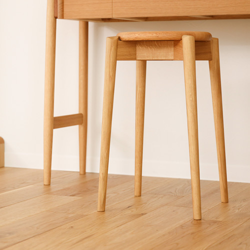 飛騨家具 nissin 日進木工 Toy トイ スツール 国産家具 無垢 スツール