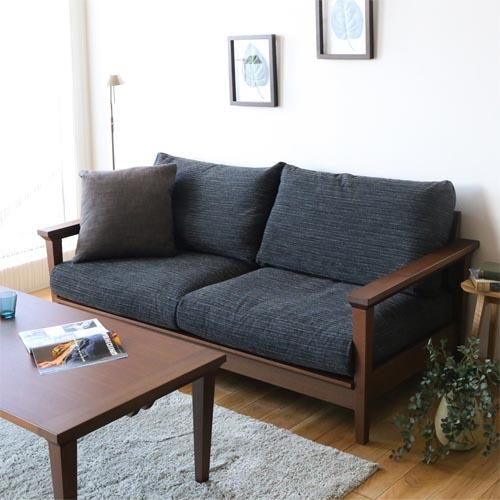 旭川家具 WOW ワオ MT-01 ソファ 国産家具 無垢 ヘッドレスト