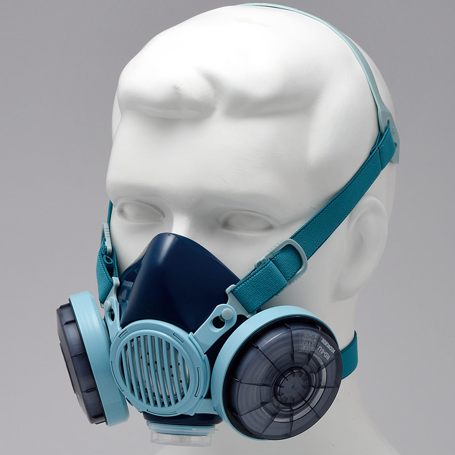 フィルター取替式 防じんマスク 7191DKU （RL3） （ナノ