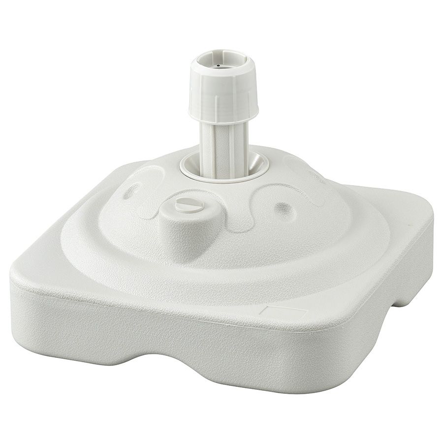 ノボリ用ポール台 TK－W 注水タイプ ホワイト 255123