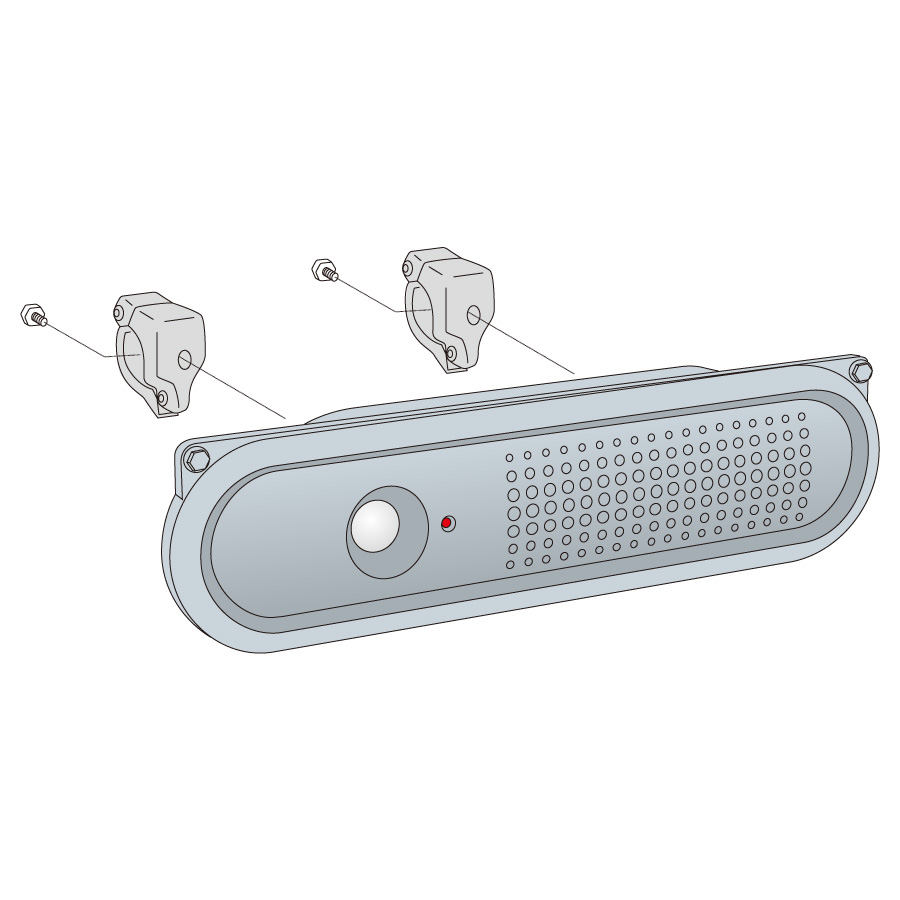 トークナビⅡ 単管取付クランプセット 881－91 | 【ミドリ安全