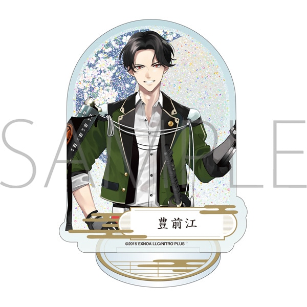 刀剣乱舞ONLINE プリズムアクリルスタンド 豊前江: キャラグッズ