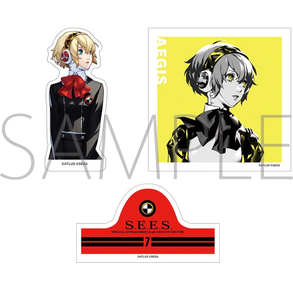 ペルソナ3 リロード メタルステッカーセット アイギス: キャラグッズ